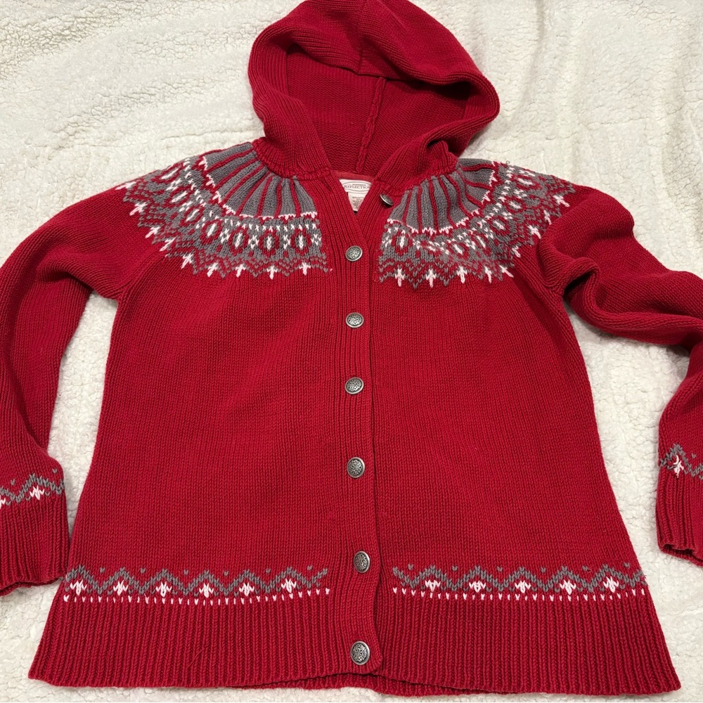 Vintage Winter Cardigan /w Metal Buttons